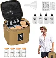 Portable Bag | Portable Bag for Food Seasoning Bottle Holder,Outdoor Cooking Seasoning Bag for Camping Hiking Travel BBQ