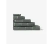 Linen House Velour 5 Piece Towel Set - Storm
