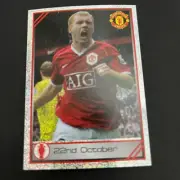 Merlin's F.A. Premier League 2007 Paul Scholes Manchester United 178