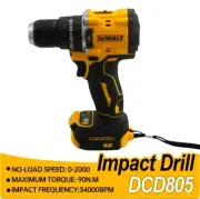 DeWalt DCD805N-XE 18V Li-ion XR Cordless Brushless Drill - Skin Only DCD805N-XJ