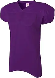 [A4] NB4242 Youth Nickleback Football Jersey W/Double Dazzle Cowl And Skill Sleeve Purple Xs