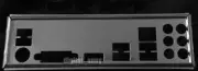 IO I/O Shield For GIGABYTE B360M AORUS GAMING 3 Motherboard Backplate OEM