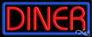 BRAND NEW "DINER" 32x13 BORDER REAL NEON SIGN w/CUSTOM OPTIONS 10537