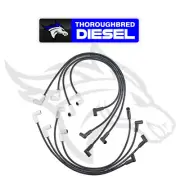Accel 9011C Spark Plug Wire Set, White Ceramic Boots for 75-86 GM V8 HEI OVC