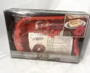 chef prefeared stadium silicone cake pan set with frosting tube & 8 plastic tips