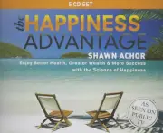 SHAWN ACHOR - Happiness Advantage (5 CD - Box Set) New Sealed Ships 1st Class
