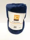 Intelligent Design Oversized 60" x 70" MicroLight Plush Throw Blanket Navy