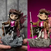 IRON STUDIOS X-Men Gambit Minico Statue PVC Figure Model Display IN STOCK