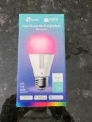 KASA SMART Light Bulb LED 1000 Lumen Multicolor Tp-link Wi-Fi Alexa Google KL135