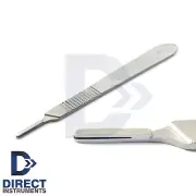 Surgical Scalpel Handle #3 Bades Carving Dissection Medical Dental Instruments