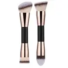 Dense Bristle Loose Powder Brush Soft Hair Foundation Brush Women