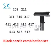 13 pcs lot Airless Spray Gun Tips Nozzle for Paint Sprayer 211-517 Series Black
