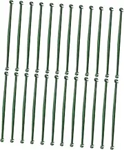 BESPORTBLE 24pcs Plastic Connectors 30mm Length Expandable Rods for Cucumber Support Rods