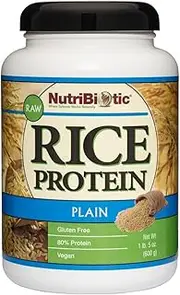 NutriBiotic Raw Rice Protein Plain 1 lb 5 oz 600 g