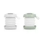 Portable Foldable USB Charging Table Lamp Retractable Touch-control LED Light