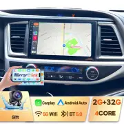 For 2015-2019 Toyota Highlander Carplay Car Stereo Radio Android 12 GPS BT (for: Toyota)