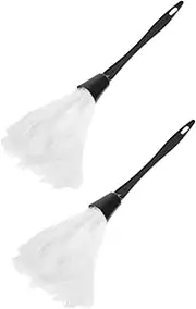 Anneome Maid Duster Set Maid Outfit Duster for Halloween Costume Party Duster Prop