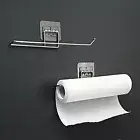 Paper Towel Holder Hanger Rack Kitchen Shelf Organizer Under Cabinet Roll Cup TK