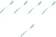 Healeved 5pcs Comb Tail Combs Hair Brush and Comb Vent Hair Brush Detangler Hairbrush Vented Hair Brush Dryer Fade Styling Rat Tail Hair Comb Hair Curlers No Heat Sky-blue Pp
