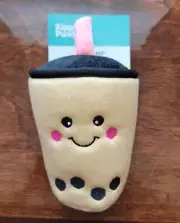 Zippy Paws - NomNomz Super Cute Boba Milk Tea Plush Squeaky Dog Toy - Brand New