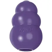 KONG Senior Dog Toy Gentle Natural Rubber - Fun to Chew, Chase and Fetch SMALL