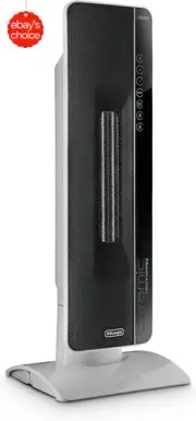 DeLonghi TCH8993ER Ceramic Tower Heater 2400W White Remote ECO Timer Oscillating