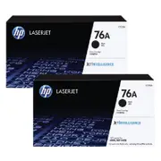 2-Pack Genuine HP 76A CF276A Black Toner Cartridge M404 / M428 3,000 Pages