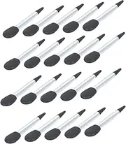Gogogmee 20Pcs Makeup Brush Set Silicone Eyeshadow Applicator Lip Brush Gentle Silicone Makeup Tool for Face Eyes