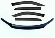 Weathershields Weather Shield Window Visors & Bonnet Protector for Hilux Revo 2015-2020
