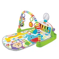 在飛比找蝦皮購物優惠-Fisher price 費雪 可愛動物鋼琴健身器/健力架