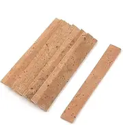 Geesatis Clarinet Accessories 10 pcs Clarinet Neck Joint Cork Natural Cork Clarinet Instrument Repair Kit Parts for Neck Cork