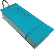 Ehime Shiko AX Corporation IACR-T-08-5P Word Card Colorreat, 1.4 x 3.5 inches (35 x 90 mm), Blue, Pack of 5