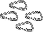Foto&Tech 4 Pieces Lug Ring Camera Strap Triangle Split Ring Hook for Fujifilm Lecia Nikon Canon Sony Olympus Pentax Panasonic D-SLR RF Mirrorless Camera