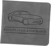 Operitacx Versatile Drive License Holder Id Card Holder Insurance Document Wallet Credit Cards Wallet Purse Organizer Car Registration and Insurance
