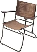 MIKAN Waxed Canvas Rover Chair HIGH Waxed Canvas Rover Chair High Dark Brown