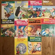 Asterix 1990s Dargaud International 10 Books (New/Old Stock) Goscinny Uderzo