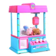 Mini Toy Claw Machine Arcade Game Candy Catch Grabber with LED Lights & Music