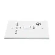 Lippert Components 120639 Slide Out Switch Rocker Switch Single