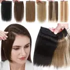 CLEARANCE 100% Human Hair Pad Clip In Real Remy Hair Extensions 4"-12" One Piece