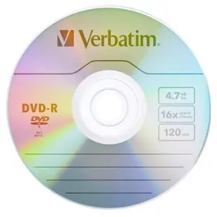 Verbatim 威寶 16x DVD-R 空白光碟片 燒錄片 藍鳳凰 原廠50片裝