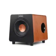 800X 8 Inch Powered Subwoofer, Incredibly Deep Bass and Powered Subwoofer Woo...