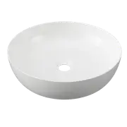 New England Joinery 400mm White Gloss Chase Basin - White Gloss
