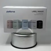 POLONO P31S Label Maker Machine with Tape, Portable Thermal Printer, Portable