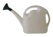 9L Watering Can White Durable Plastic Plant Sprinkler Planting Gardening Tool