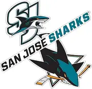 Desert Cactus San Jose Sharks Sticker NHL Team National Hockey League Vinyl Decal Laptop Water Bottle Car Scrapbook (Type 5-1)