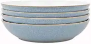 Denby Elements Blue Pasta Bowls Set of 4