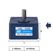 1pc Gear Motor Gearbox Reducer Level 4 2GN200K