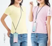 Adjustable Travel Hanging Neck Crossbody Mobile Phone Iphone Lanyard Strap Patch