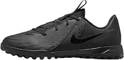 [Nike] Boys Jr Phantom Gx II Academy TF Football Boots, Black Black Deep Jungle, 36 EU