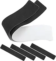 Zerodeko 6pcs Slip Tape for Stairs Black Non Slip Treads for Indoor Outdoor Use Wear Resistant Tape High Visibility Step Covers for Safety